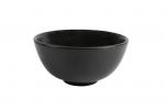 Салатник BLACK фарфор, 335 мл, d 130 мм, h 60 мм, Porland 362913 черный