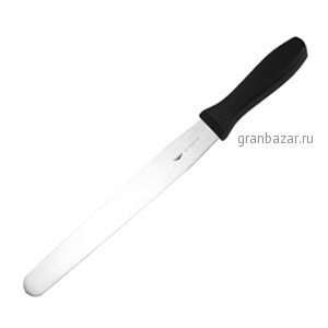 Лопатка; сталь,пластик; L=28.2/15,B=3.1см; металлич.,черный Paderno 18519-15