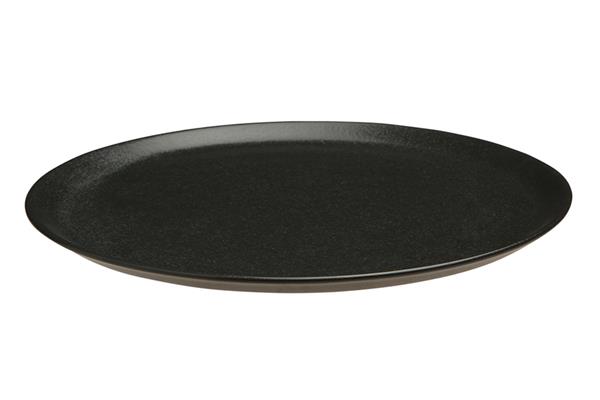 Тарелка для пиццы BLACK фарфор, d 200 мм, h 20 мм, черный Seasons Porland 162920 черный