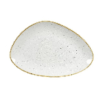Блюдо треугольное CHEFS без борта Stonecast 304х205мм Barley White Churchill SWHSTC301