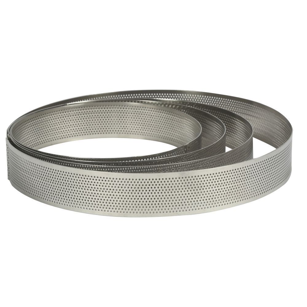 Форма круглая перфорированная d 70 мм, h 35 мм, P.L. Proff Cuisine CRR73P