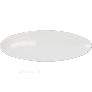 Селедочница «Кунстверк»; фарфор; H=2.5,L=40,B=13.5см; белый KunstWerk A2986