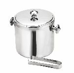 Ведерко для льда BarWare & REG + щипцы, d 150 мм, h 170 мм, нержавейка P.L. Proff Cuisine