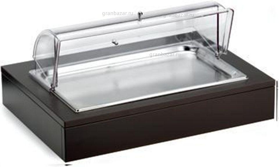 Поднос сервировочный нерж. Roll-Top поликарбонат, с охлаждением Pintinox 51130950