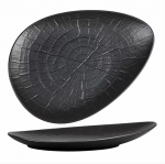 Блюдо овальное Black Star 233х310х50 мм фарфор P.L. Proff Cuisine