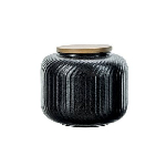 Емкость DAKOTA BLACK с деревянной крышкой 1,13 л, d 138 x h 118 мм Cosy&Trendy 4392114