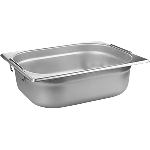 Гастроемкость GN 1/2 с ручками;сталь нерж.;5,7л;,H=100,L=325,B=265мм;металлич. Prohotel E812-4H/92510/H12100