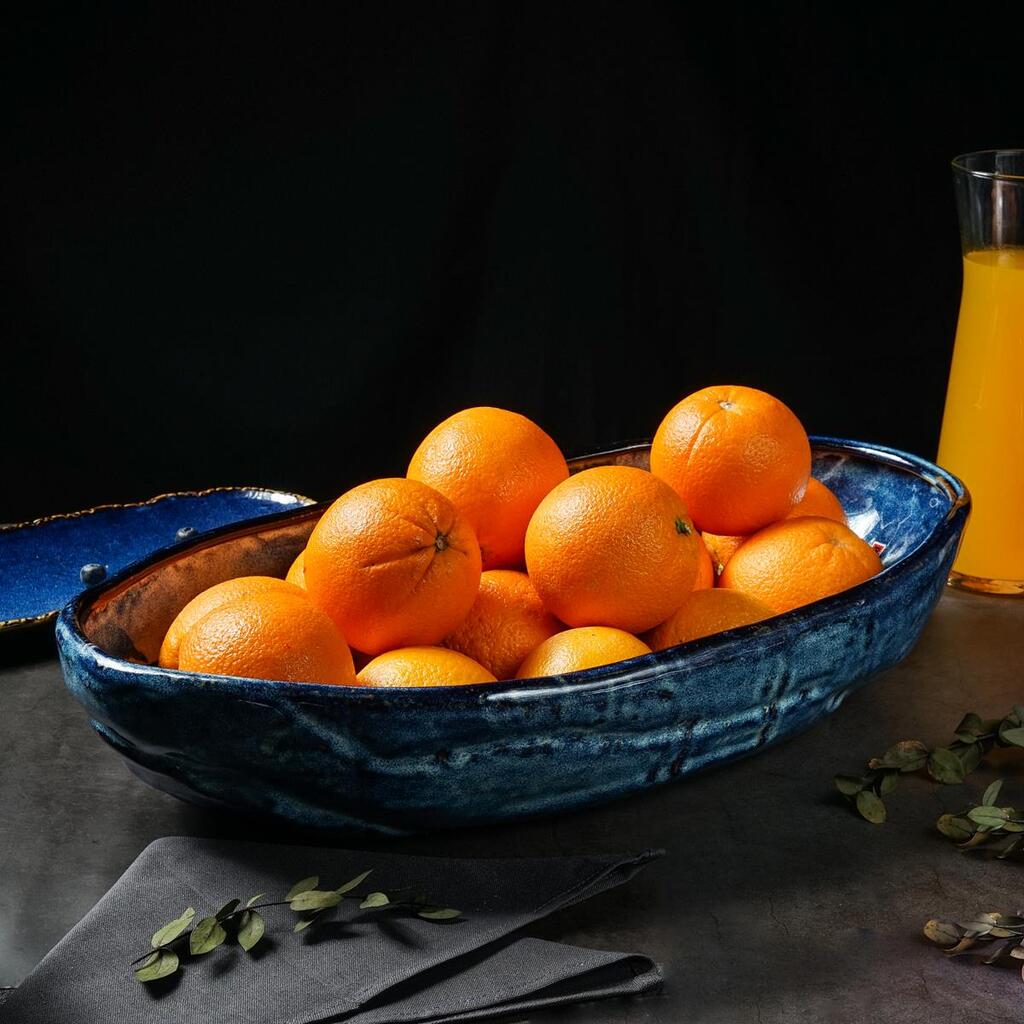 Блюдо Aqua Blue Style Buffet овальное 510х290 мм h120 мм 5,5 л P.L. Proff Cuisine [1] ZA0602-20-A