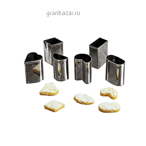 Набор конд.форм (9шт); сталь нерж. Paderno 47837-09