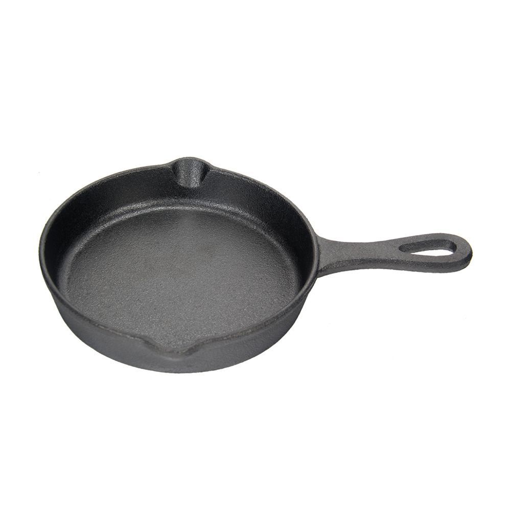 Сковорода порционная круглая с ручкой 130 мм, чугун, P.L. Proff Cuisine 12770-12 (кор=40шт)