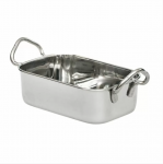 Сковорода для подачи 145х95 мм нерж. сталь P.L. Proff Cuisine