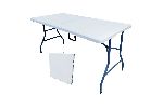 Стол складной 1520х740х740 мм, чемодан, белый Stool group YX-Z152-3X
