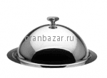 Баранчик с блюдом сталь нерж.; D=32,H=13.2,L=35см; металлич. KRS 552200