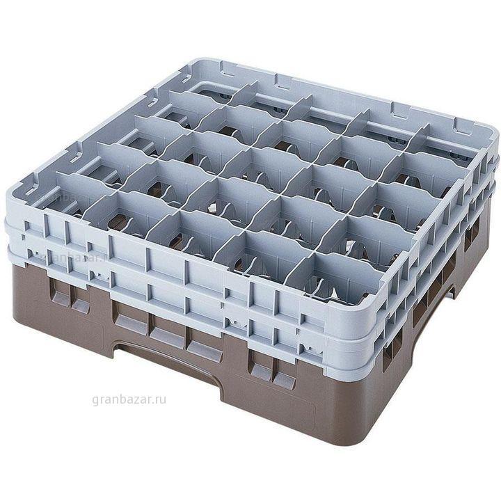 Кассета в сборе на 25 ячеек , коричневая Cambro 25S418 167