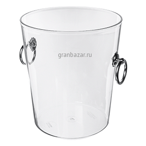 Ведро д/шампанского; пластик; D=20,H=23.2см; прозр. Cambro WC100CW135