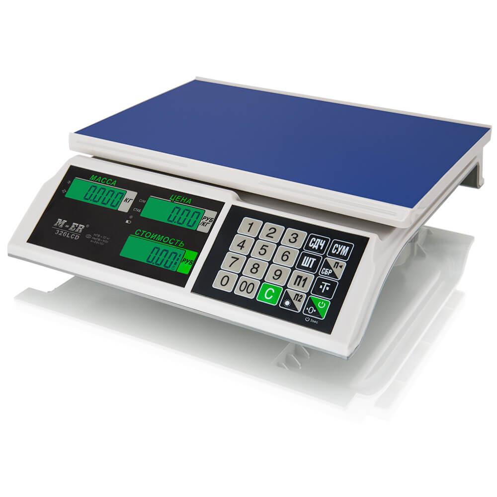 Торговые настольные весы M-ER 326 AC-15.2 