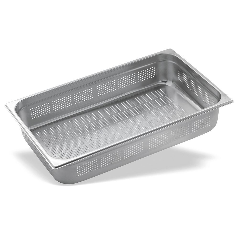 Гастроемкость перфорированная 1/1х200 мм (530х325 мм) 28 л, металл, P.L. Proff Cuisine JQ11-8HE