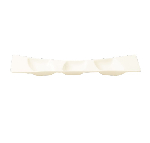 Тарелка RAK Porcelain Mazza прямоугольная, 3 секции, 260х75 мм MZCP26