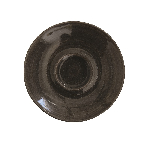 Блюдце Monochrome 118мм Iron Black CHURCHILL MOIBESS1