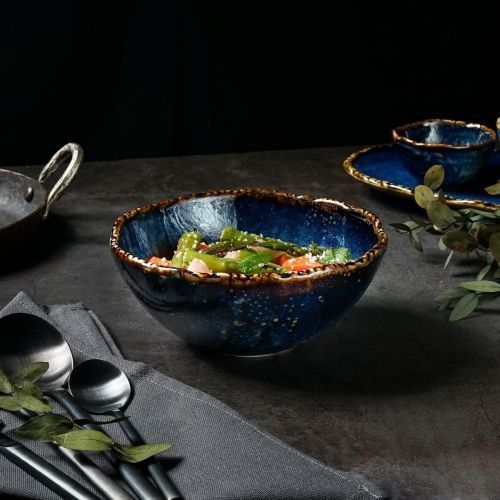 Салатник Aqua Blue d=154 мм, h=65 мм, 600 мл, фарфор P.L. Proff Cuisine ZA0305-6-A