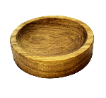 Блюдо для подачи; дуб; D=200, H=45мм PPwood Q504O-06N
