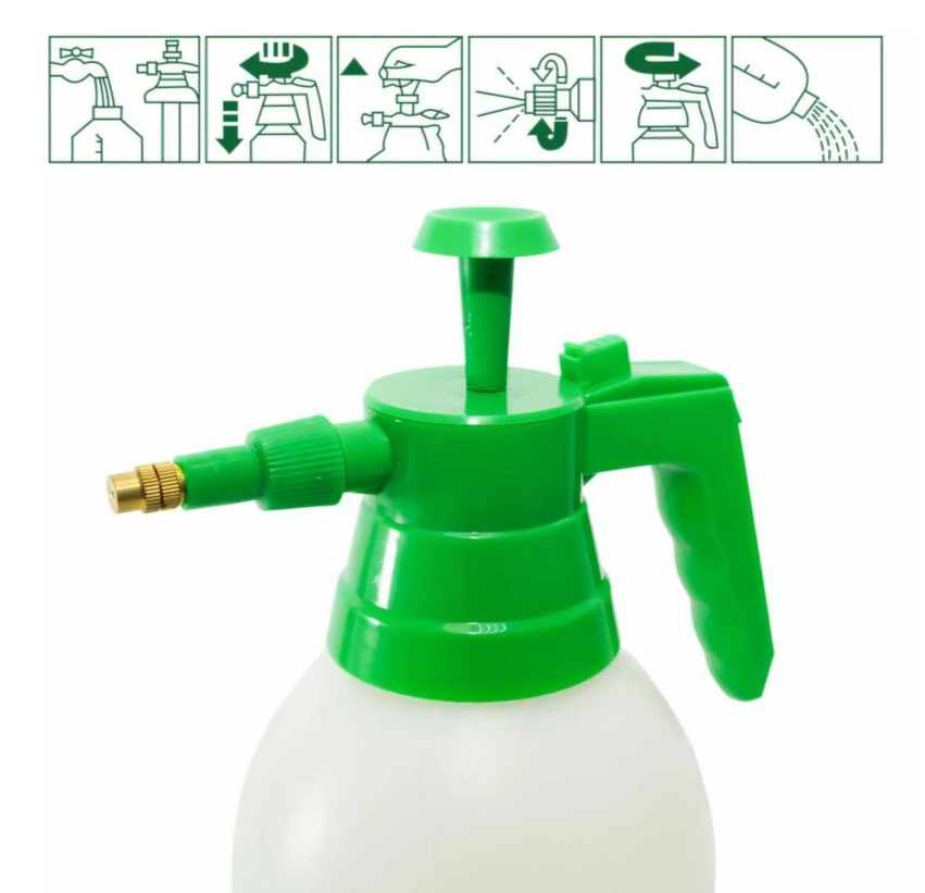 Пневматический ручной опрыскиватель Lite 2 л POLYAGRO 7574043