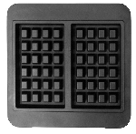 Пластина для бельгийских вафель 170х100 мм для GH15TWI Kocateq (Plate WB)