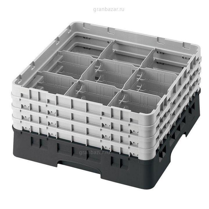 Кассета в сборе на 9 ячеек , черная Cambro 9S638 110