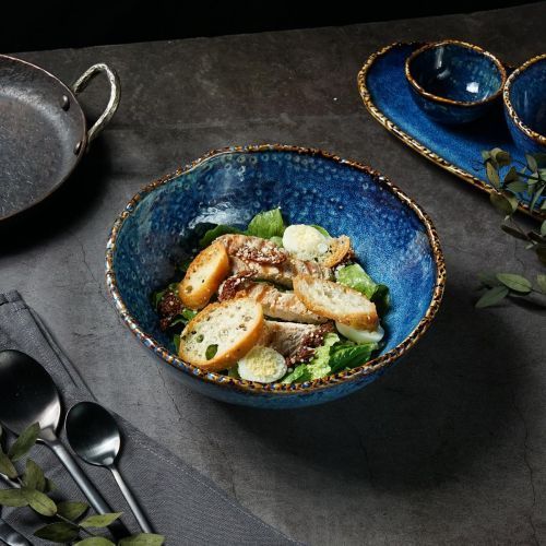 Салатник Aqua Blue d=210 мм, h=76 мм, 1300 мл, фарфор P.L. Proff Cuisine ZA0305-8-A