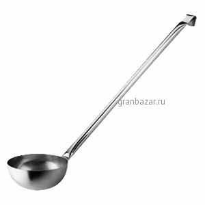 Половник; сталь; 2000мл; D=20,H=8,L=92см; металлич. Paderno 11968-20
