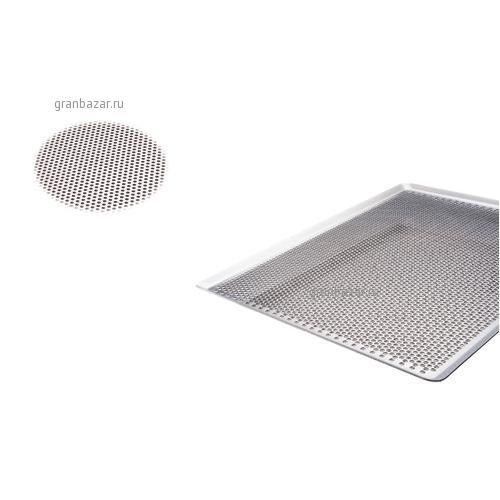 Противень 53х32,5см, GN 1/1, алюм. перфорированный
