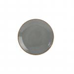 Тарелка мелкая без рима 18 CM Porland 187618 DARK GREY