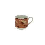 Чашка для эспрессо RAK Porcelain Peppery 90 мл штабелируемая, красный цвет BACU09PBR