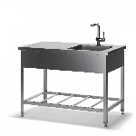 Ванна моечная ТММ МС-Н 2/1300/600 (мойка 400х400х250)