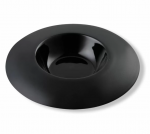 Салатник / тарелка для пасты Классика Glossy-Black 400 мл, 280 мм фарфор P.L. Proff Cuisine