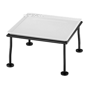 Блюдо на подст.; фарфор,металл; H=80,L=345/335,B=345мм Frilich RB 609 Z 003