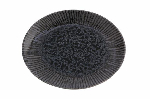 Блюдо овальное IRIS GREY фарфор, 210x160 мм, h 23 мм, серый Porland 112121 IRIS GREY