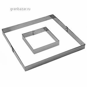 Рама кондит.22.5*22.5см,h=3.5см нерж. MATFER 371106