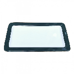 Гастроемкость 1/3-20 (325x176x20 мм), зеленый борт, фарфор, P.L. Proff Cuisine F1411BG-W