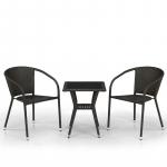 Комплект мебели из искусственного ротанга T25A/Y137C-W53 Brown 2Pcs