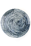 Тарелка плоская VORTEX фарфор, d 270 мм, h 30 мм, синий Porland 187627 VORTEX