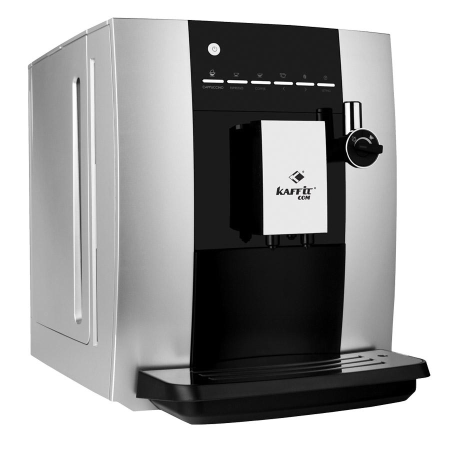 Кофемашина Kaffit Nizza Autocappucino, серебро