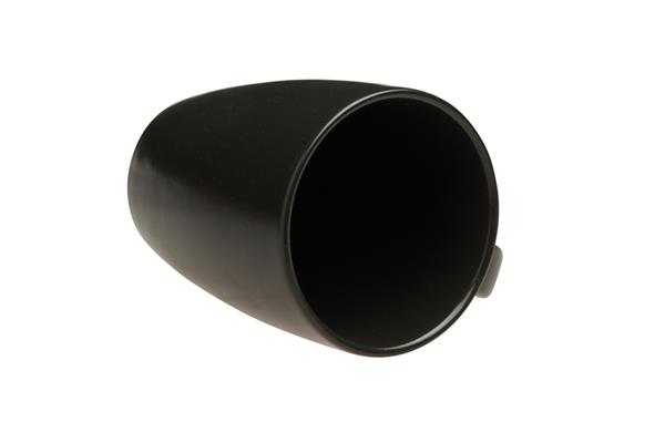 Кружка BLACK фарфор, 260 мл, d 75 мм, h 100 мм, черный Seasons Porland 420729 черный
