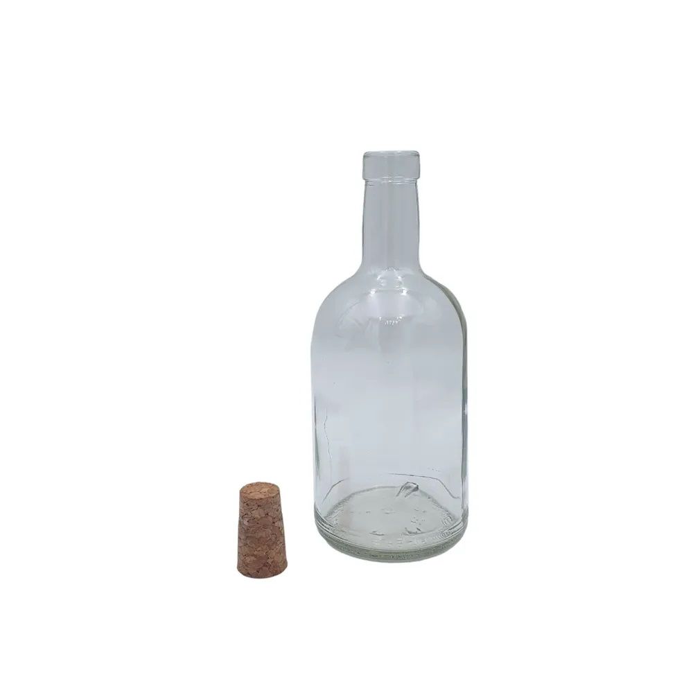 Бутылка 2 шт. для масла , соуса, уксуса, 0,5 л, 2 корковые пробки Много Банок