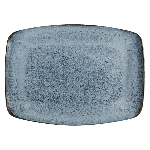 Тарелка прямоугольная Frost фарфор, l 320 мм, синий Porland 118432 FROST