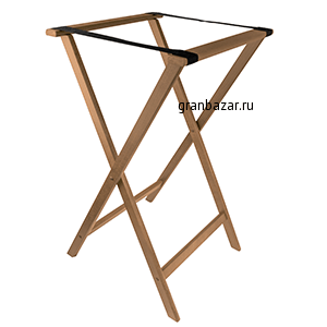 Подставка напольн.д/подносов; дуб; H=83,L=47,B=43см; коричнев. LD ТРИДЖЕК F706S-00O