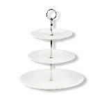 Этажерка для десертов, h 400 мм, фарфор, белая P.L. Proff Cuisine