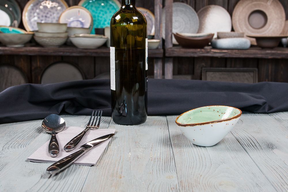 Салатник Fusion Blue Lake 100 мл, 85х115х60 мм, P.L. Proff Cuisine P6067212-SH234 к=144