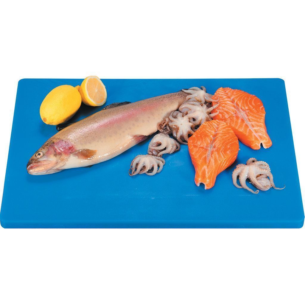 Доска разделочная, 500х350х18 мм, синяя, пластик, P.L. Proff Cuisine 04090266/ 5 шт
