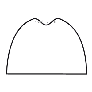 Форма конд.; пластик; H=7,L=48,B=6.5см Paderno 47659-03